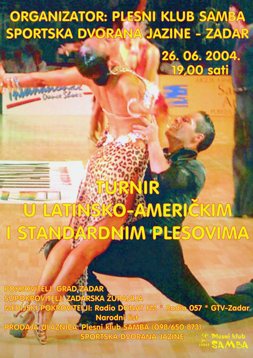 Turnir u latinsko-američkim i standardnim plesovima
